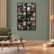 4×6 collage frame 24 pictures, picture frames collage wall decor, 24 slot picture frame Wall Hanging For 6×4 Photo, Black